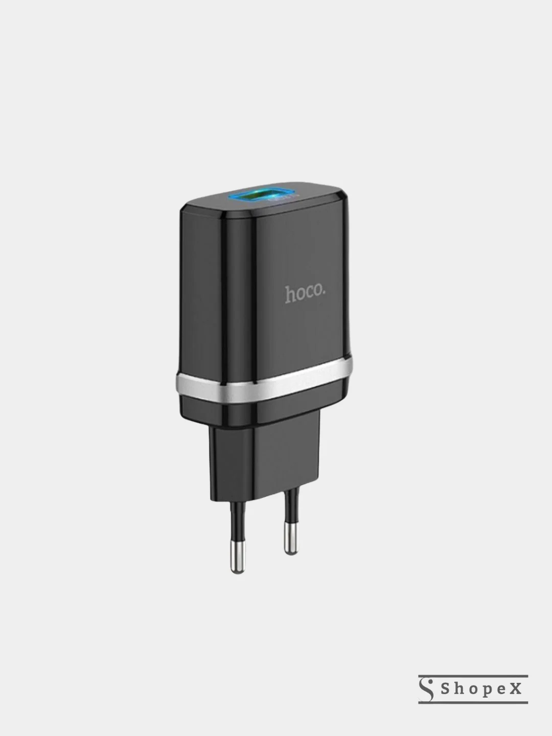Белый сетевое зарядное устройство Type-C Hoco C12Q 18W QC 3.0 Самсунг/Хонор/Xiaomi/Андроид/Redmi