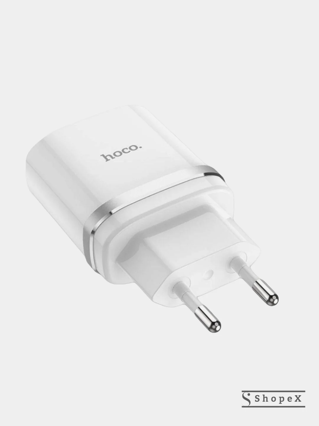 Белый сетевое зарядное устройство Type-C Hoco C12Q 18W QC 3.0 Самсунг/Хонор/Xiaomi/Андроид/Redmi
