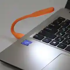 Светильник светодиодный LuazON, USB, гибкий, 5 ватт, 6 диодов, оранжевый