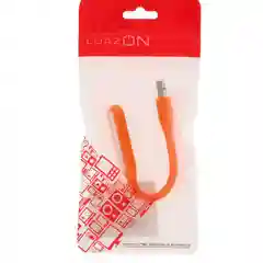 Светильник светодиодный LuazON, USB, гибкий, 5 ватт, 6 диодов, оранжевый