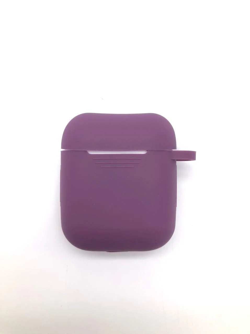 Пурпурный силиконовый чехол для наушников AirPods 1 / 2 / TWS i9s i10 i11 i12 i13 i14 i15 i100
