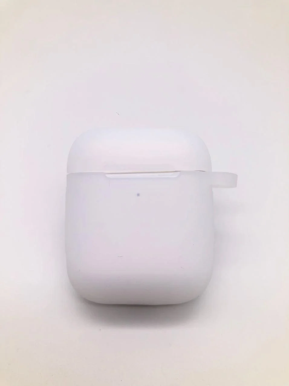 Серебряный силиконовый чехол для наушников AirPods 1 / 2 / TWS i9s i10 i11 i12 i13 i14 i15 i100