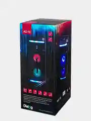 Bluetooth-колонка с подсветкой Dialog AO-12 Oscar, USB / microSD / AUX / FM, 30 Вт