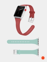 Ремешок силиконовый для Apple Watch, 38 мм