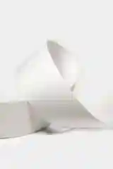 Белый лента репсовая, ширина 1 см