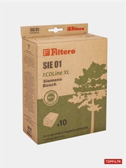 Бумажные мешки-пылесборники Filtero SIE 01 (10+фильтр) ECOLine XL
