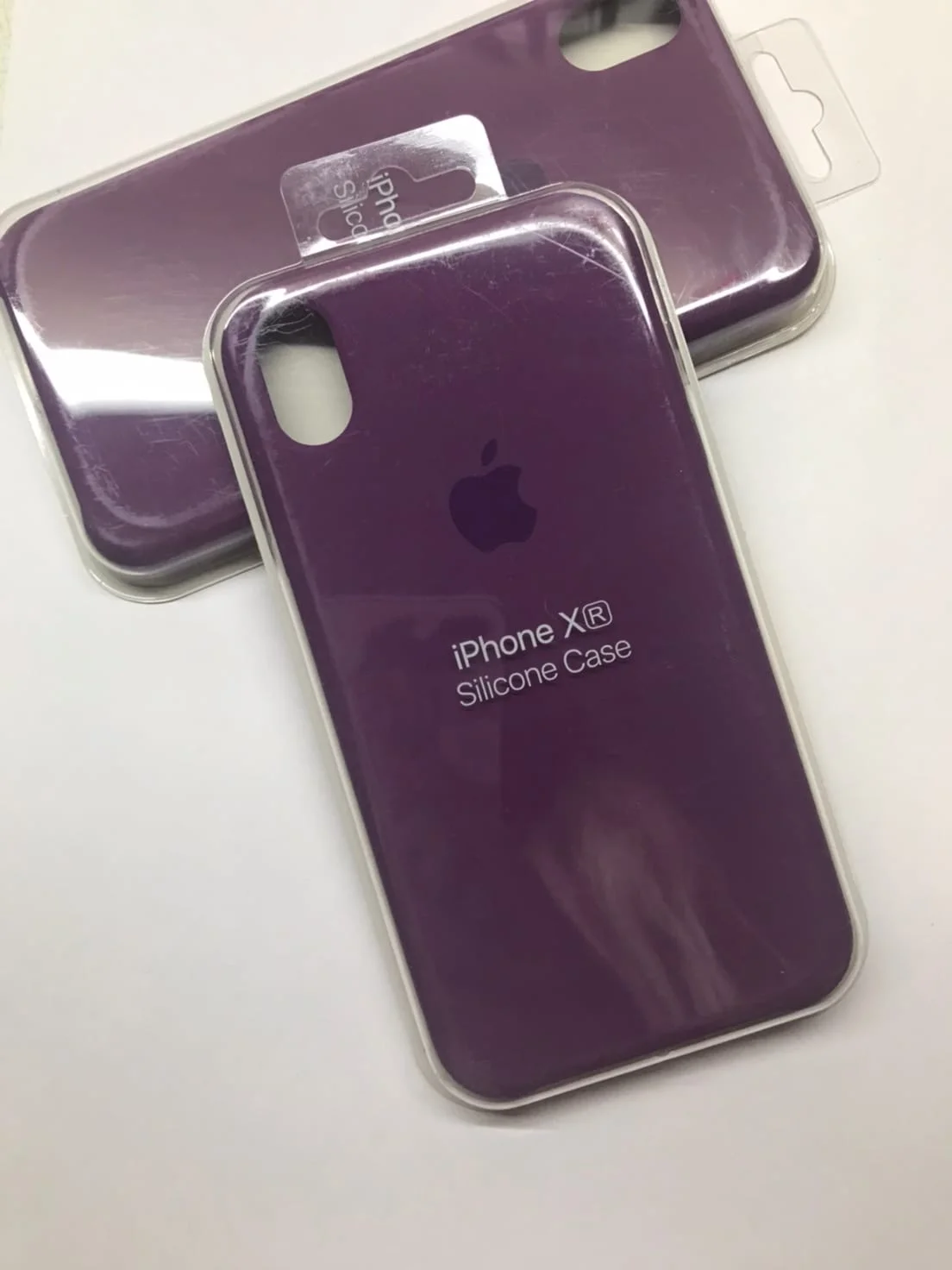 Пурпурный защитный чехол для iphone Xr