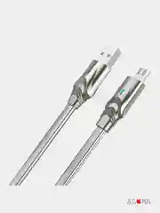 Кабель для зарядки и передачи данных Borofone BU12 Synergy Micro-USB 2.4А с индикатором