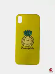 Желтый чехол для iPhone 7, X, XR, 11 Pro, 8 Plus