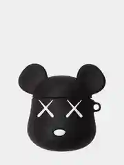 Угольный дизайнерский чехол для беспроводных наушников Airpods/Airpods 2