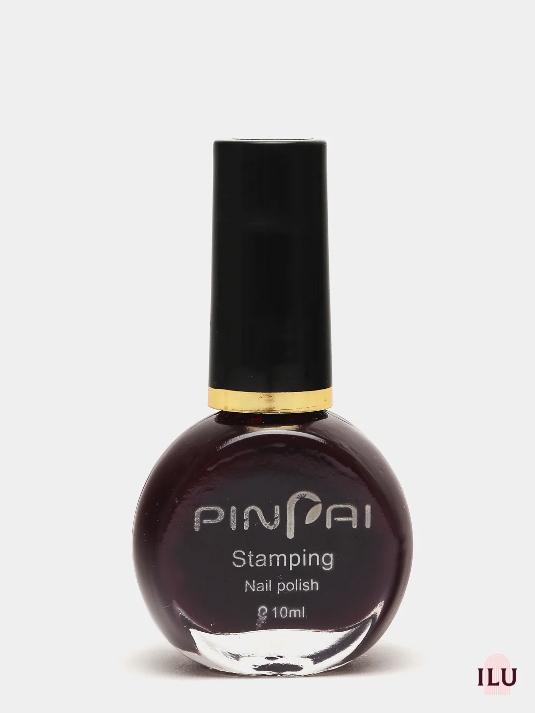 Багровый лак для стемпинга PINPAI