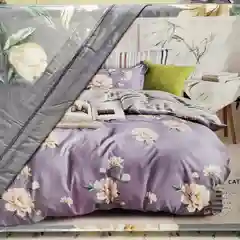Индиго евро комплект постельного белья, сатин