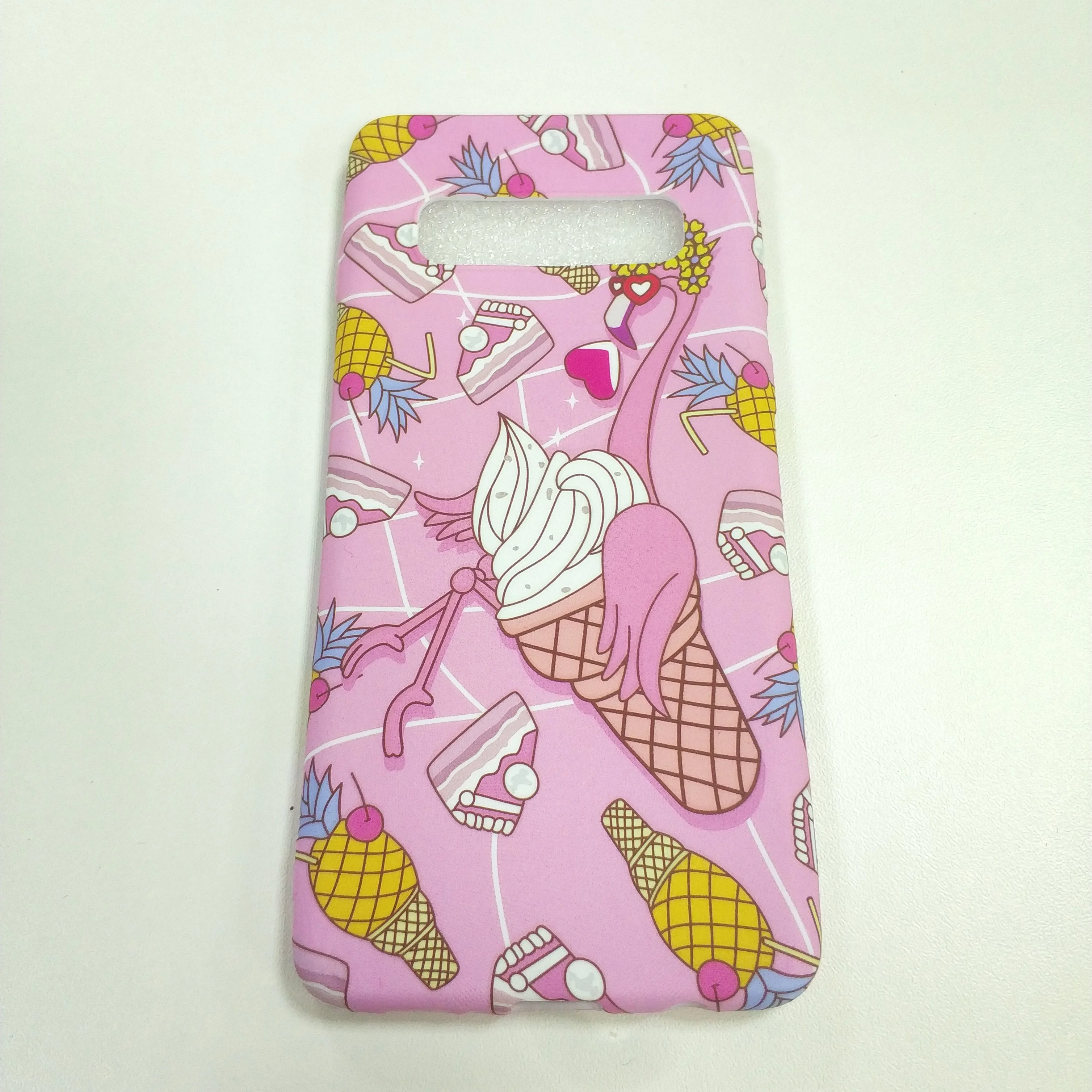 Коричневый чехол Samsung S10