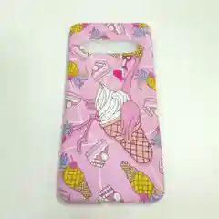 Коричневый чехол Samsung S10
