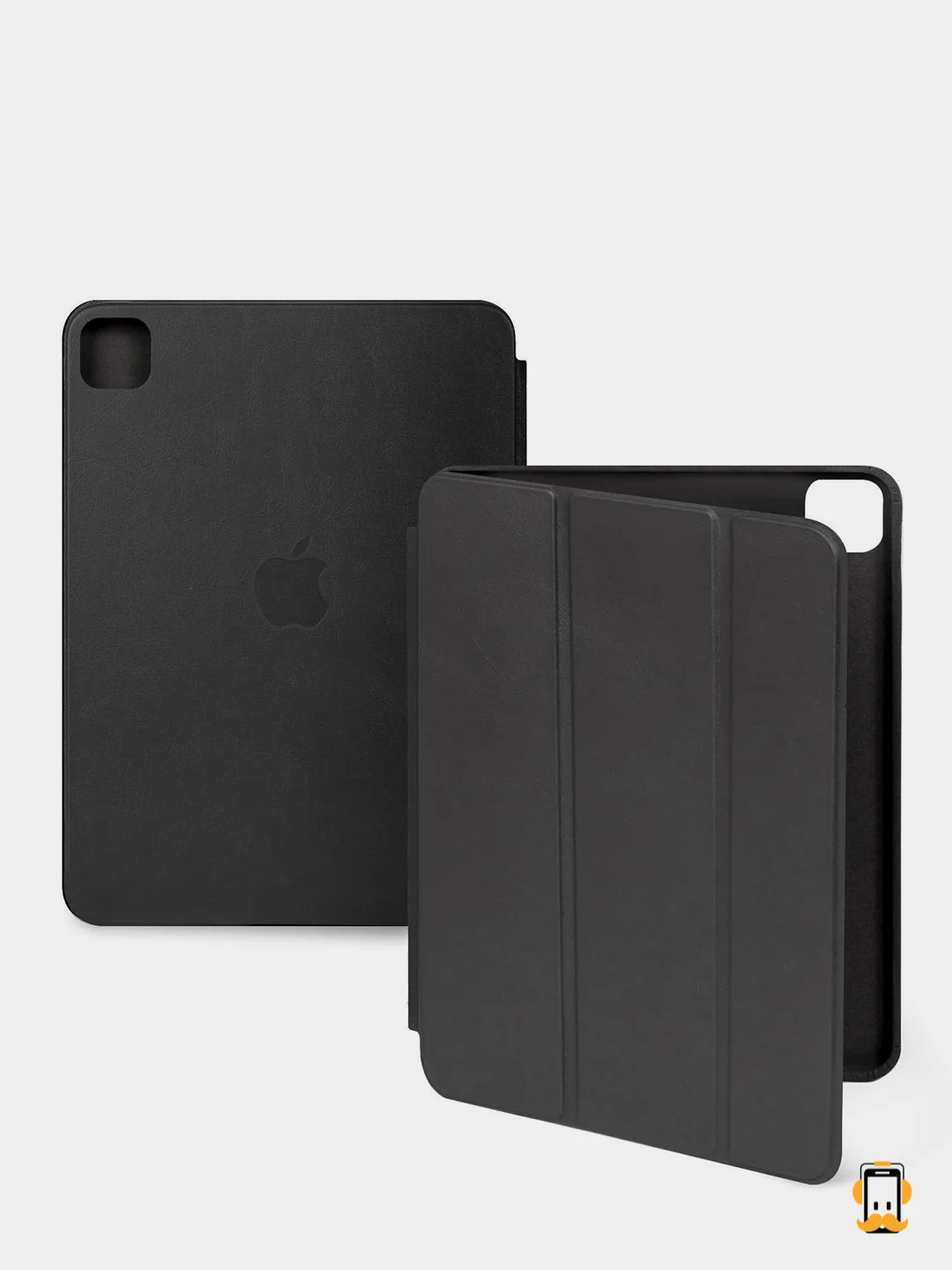 Черный чехол книжка iPad Pro 12.9", 4-го поколения 2020