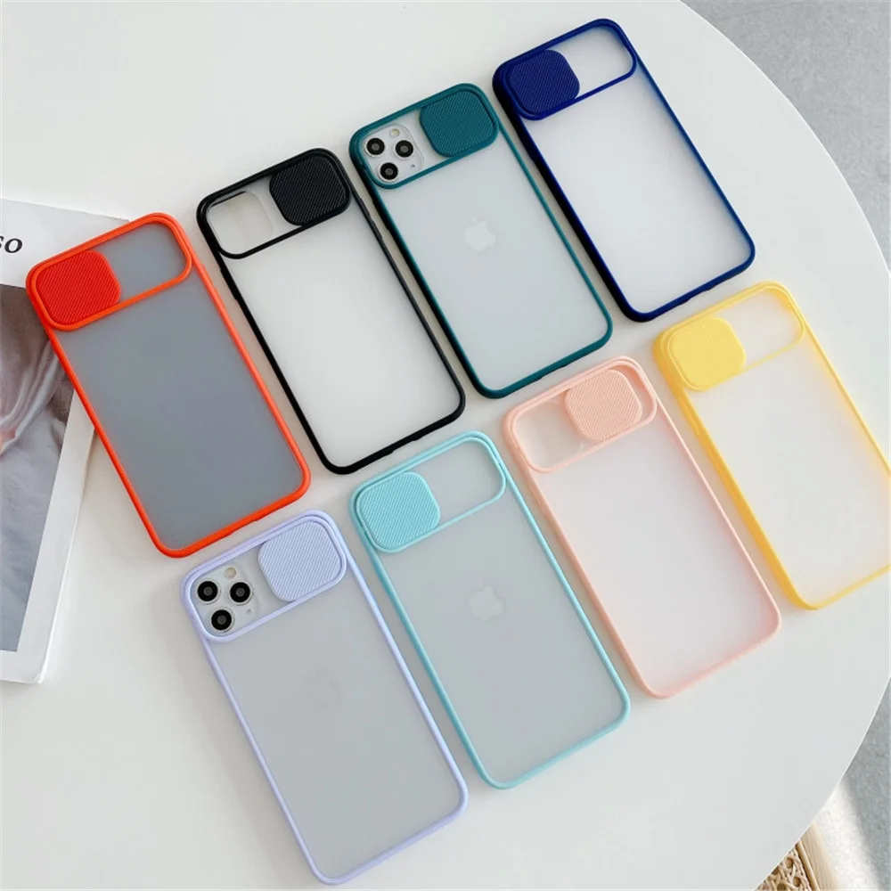 Чехлы c защитой камеры для iPhone 7/8, 7 Plus/8 Plus, X/XS, XR, XS max, 11, 11 Pro max