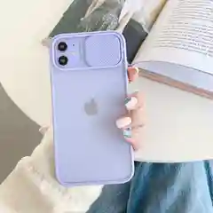 Лавандовый чехлы c защитой камеры для iPhone  7/8, 7 Plus/8 Plus, X/XS, XR, XS max, 11, 11 Pro max