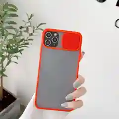 Красный чехлы c защитой камеры для iPhone  7/8, 7 Plus/8 Plus, X/XS, XR, XS max, 11, 11 Pro max