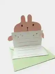 Конверт-открытка со зверюшками