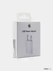 Белый сетевое зарядное устройство APPLE USB Power Adapter, белое, класс А