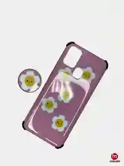 Красный чехол для Huawei Honor 9C/9S/Y5p, с рисунком, попсокетом