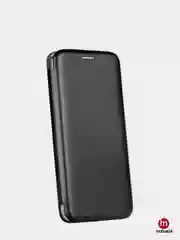 Черный чехол-книжка для Samsung J4 CORE