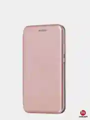 Розовый чехол-книжка для Samsung J4 CORE