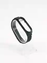 Черный миланский ремешок для Xiaomi Mi Band 5