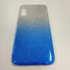 Голубой чехол Samsung A70