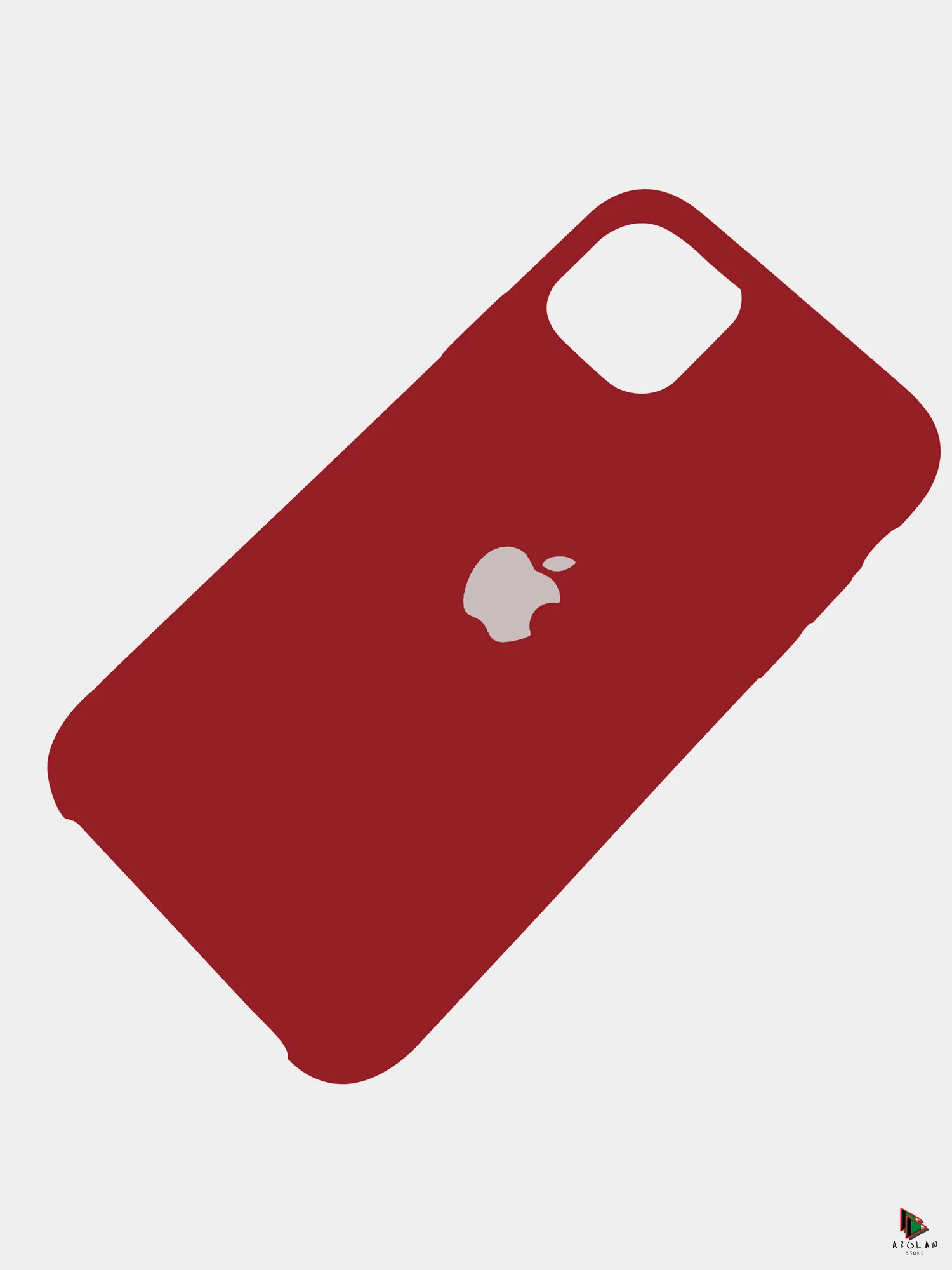 Красный чехол силиконовый  Soft Touch  Iphone silicone case  iPhone 11 Pro Max