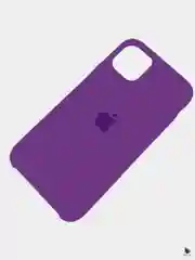 Пурпурный чехол силиконовый  Soft Touch  Iphone silicone case  IPhone 11 PRO