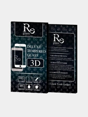 Защитное стекло IPhone 7/8 черное 2.5D Re:Glass