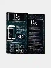 Защитное стекло IPhone 7/8 черное 2.5D Re:Glass