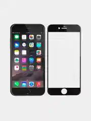 Защитное стекло IPhone 7/8 черное 2.5D Re:Glass