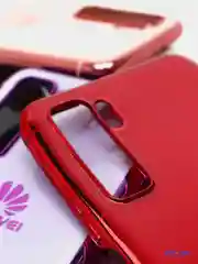 Чехол силиконовый Huawei Honor P40 Lite, глянцевый