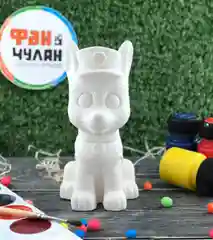 Заготовка для росписи из гипса "Мини гонщик"