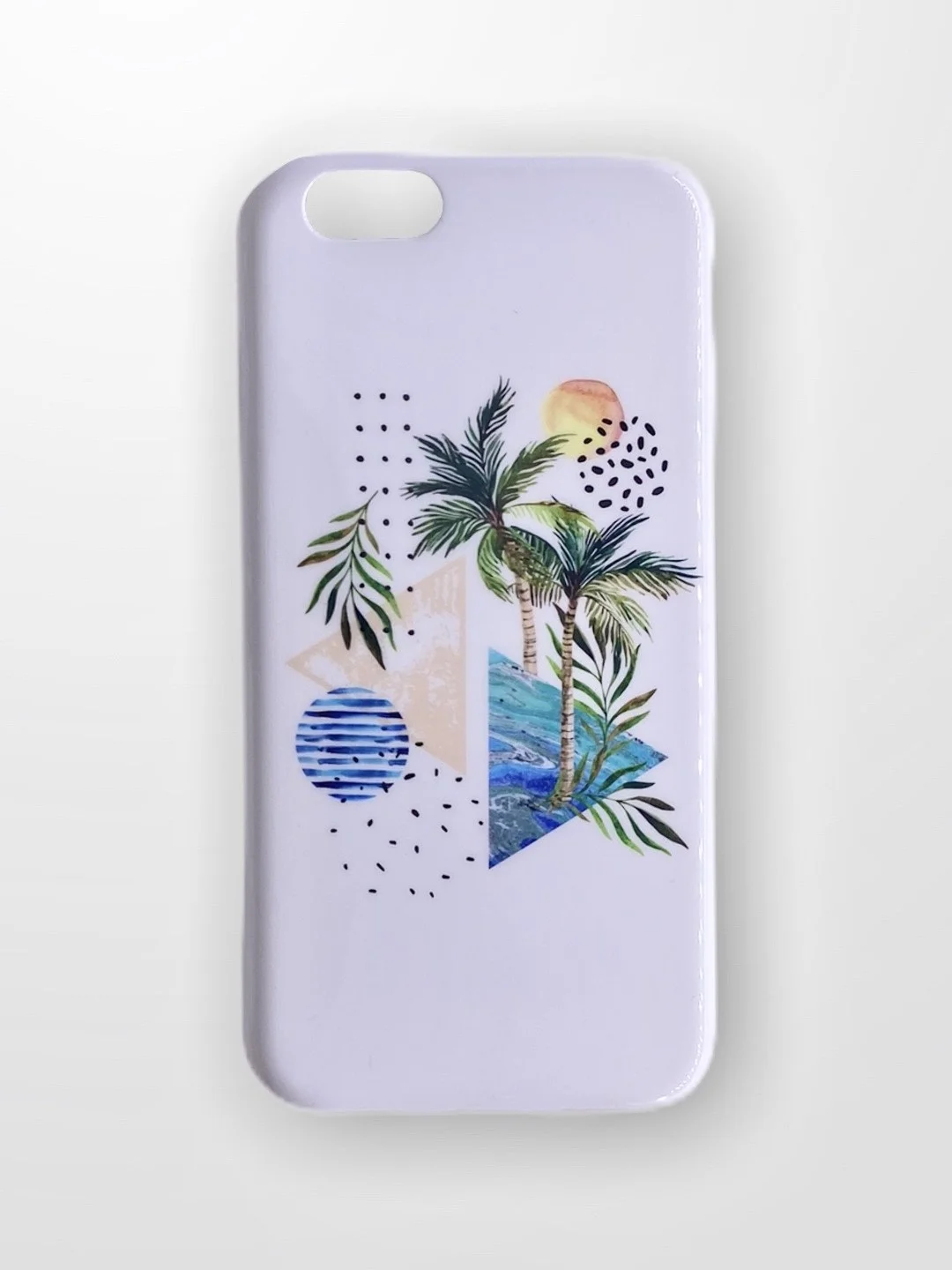 Ледяной чехол "Растения" для iPhone 6 / 7 / 8 / 6 Plus / 7 Plus / 8 Plus