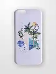 Ледяной чехол "Растения" для iPhone 6  / 7 / 8 / 6 Plus / 7 Plus / 8 Plus