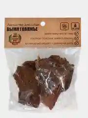 Натуральное лакомство для собак "Вымя говяжье", 100 г.