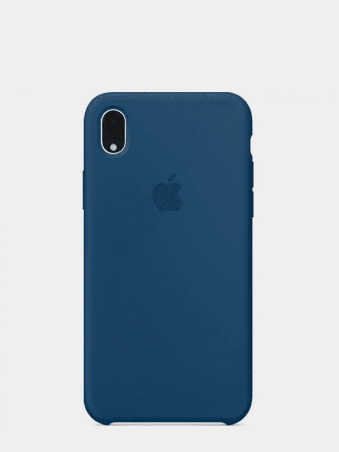 Темно-синий чехол для iPhone X/XS Silicone Case
