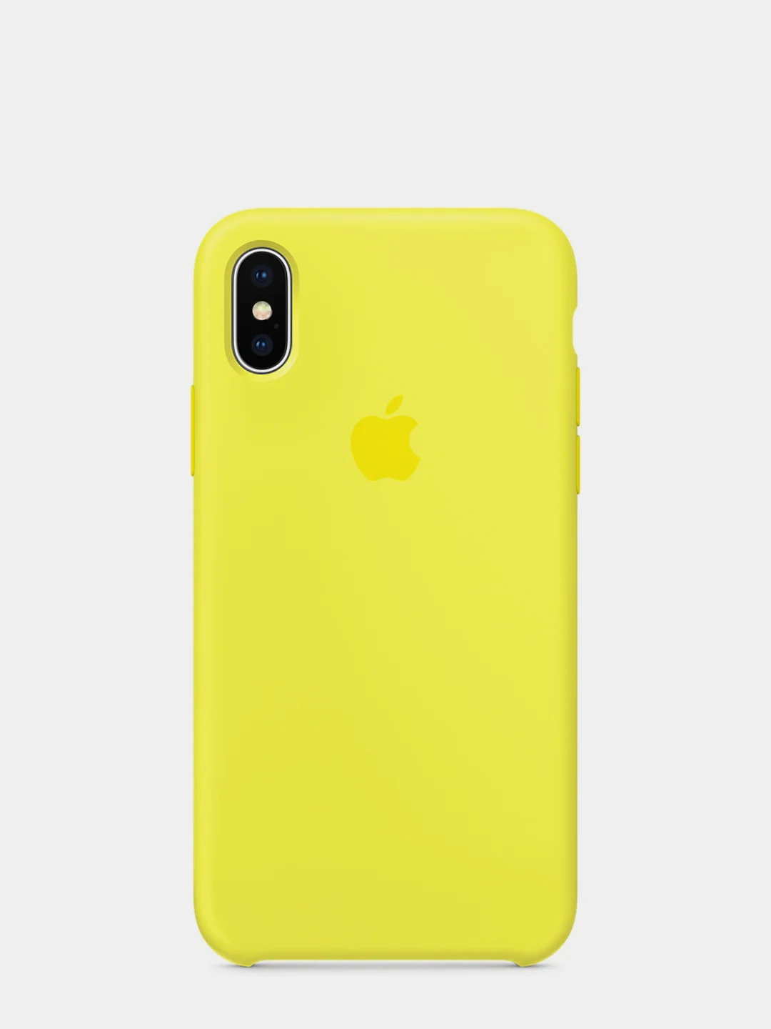Лимонный чехол для iPhone X/XS Silicone Case
