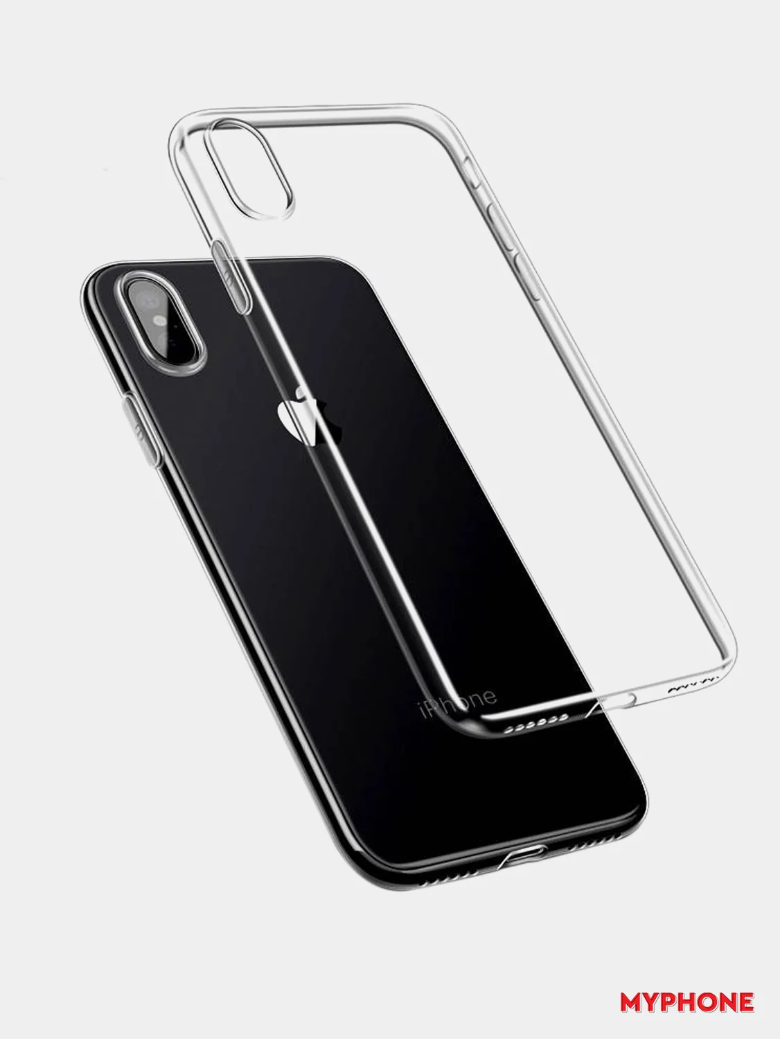 Чехол для Apple iPhone 6 Plus / 6s Plus прозрачный, силиконовый