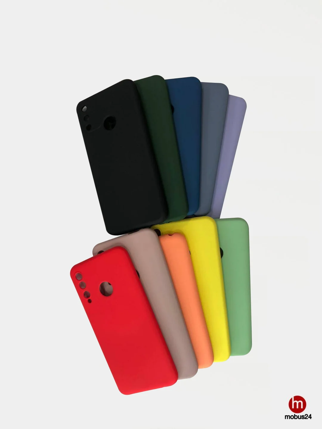 Желтый чехол для Huawei honor 9C / 9S / Y5p, яркий, силиконовый