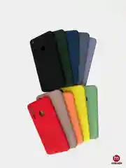 Желтый чехол для Huawei honor 9C / 9S / Y5p, яркий, силиконовый