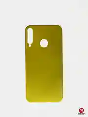 Желтый чехол для Huawei honor 9C / 9S / Y5p, яркий, силиконовый