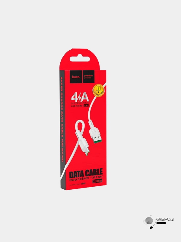 Зарядный кабель Hoco Х33, Micro USB, 4A