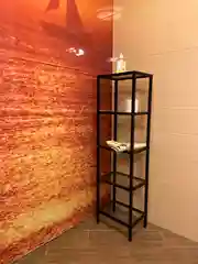 Стеллаж для ванной 4, 250*350*1206,  Черный  муар, стекло (бесцветное)