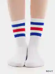 Высокие носки с полосками