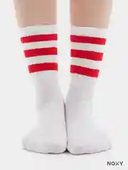 Высокие носки с полосками