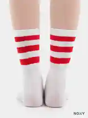 Высокие носки с полосками